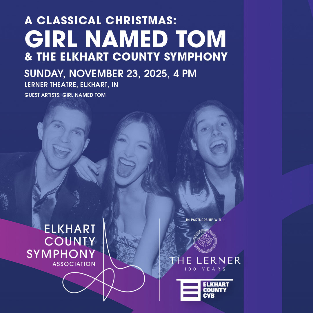 Poster - A Classical Christmas: Girl Named Tom & The Elkhart County Symphony